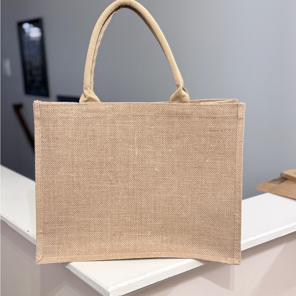 Authentic Louis Vuitton material on Beige Tote - Picture 2 of 4